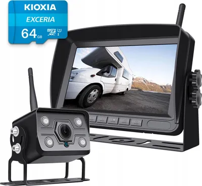 Obrázek produktu pro Bezdrátová Couvací Sada Ips Kamera Fhd + 64 Gb