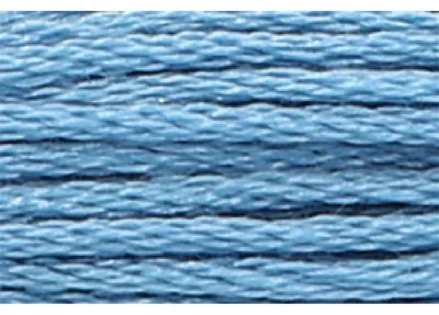 Image de Fil à tricoter Anchor Sticktwist, 8 mètres, couleur estivale bleu, en coton, référence 161, 6 brins