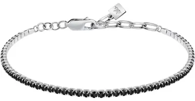 Immagine prodotto di Bracciale alla moda in argento con zirconi Tennis SATT14