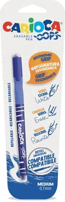 Immagine prodotto di Carioca Oops penna cancellabile 0,7 mm blu