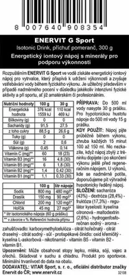 Produktbild von Enervit Isotonisches Getränk (300 g) orange