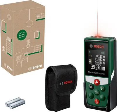 Produktbild von Digitaler Laser-Entfernungsmesser UniversalDistance 50C, eCommerce-Karton