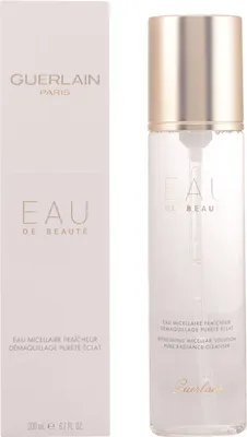 Produktbild von Guerlain Eau De Beaute Refreshing Micellar Cleansr Pure Radiance 200 ml