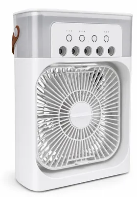 Productafbeelding van Mini-luchtkoeler met waterreservoir, USB-C, LED-verlichting en timer
