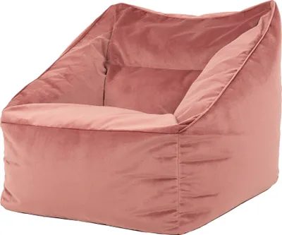 Produktbild von icon Riesen Sitzsack Sessel Bean Bag Natalia, Rosa, Plüsch XXL Sitzsack Erwachsene mit Füllung Für Das Wohnzimmer, Riesensitzsack Sofa XXL - Hergestellt in Deutschland