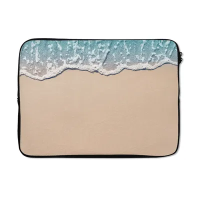 Produktbild von MuchoWow® Laptop Hülle 13 Zoll Strand - Meer - Sand Laptoptasche - Laptophülle - Sleeve - Rundumschutz
