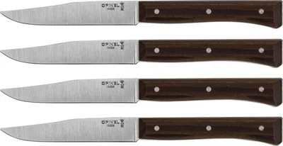 Produktbild von Opinel Tischmesserset Facette 4-teilig Dunkle Esche