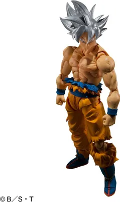 Produktbild von Bandai Tamashii Nations Dragon Ball Super S.H. Figuarts Actionfigur Son Goku Ultra Instinct Toyotarou Edition 14 cm