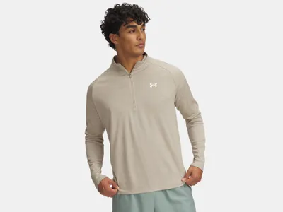 Image de Under Armour Tech Textured 1/2 Zip Trainingstop Herren
