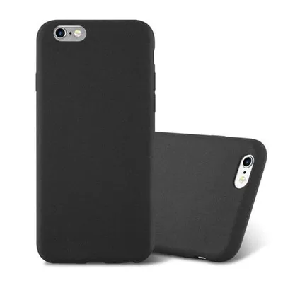 Immagine prodotto di Cadorabo custodia protettiva per Apple iPhone 6 / 6S custodia in nero per telefono cellulare TPU Etui Cover Case