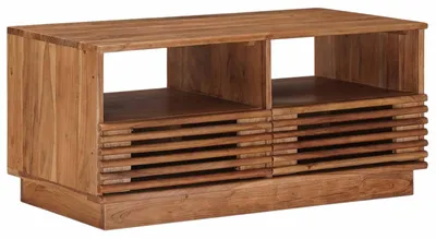 Produktbild von vidaXL Handgefertigter Kaffeetisch Teakbraun 85 x 45,5 x 40 cm