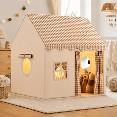 Immagine prodotto di Tenda da gioco spaziosa per bambini, con finestre