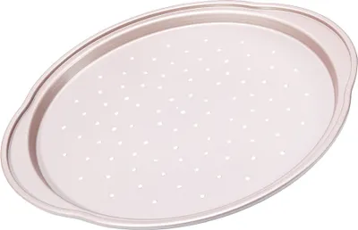 Obrázok produktu pre CANDeal 14-palcová panvica na pizzu Plech na pizzu z uhlíkovej ocele s nepriľnavým povrchom Perforovaný plech na pizzu s otvormi Forma na pečenie pizze na pečenie príslušenstva v rúre