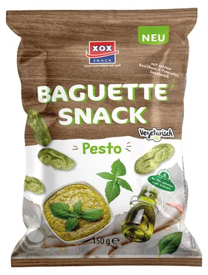 Immagine prodotto di XOX Baguette croccante pane mediterraneo al pesto 150g