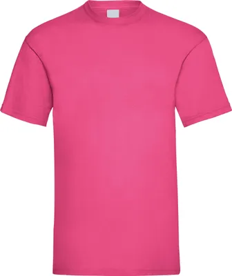 Produktbild von Herren Value Kurzarm Freizeit T-Shirt BC3900 (M) (Hot Pink)