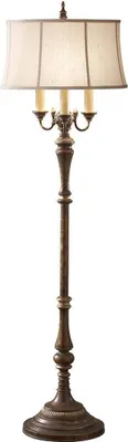 Produktbild von Elstead Gibson Stehleuchte E27 4-fach Cambridge Crackle