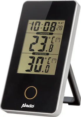 Produktbild von Alecto WS-150 - Wetterstation mit Außensensor, schwarz