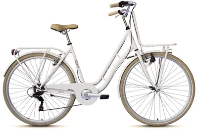 Produktbild von WYNN Cityrad 28 Zoll CTY1.0 weiß Rahmenhöhe 51 cm Damen 6 Gänge V-Brake