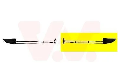 Zdjęcie produktu dla VAN WEZEL 3010505 Kratka chłodnicy Kratka przednia pasująca do MERCEDES-BENZ sedan (W123) Lewa strona