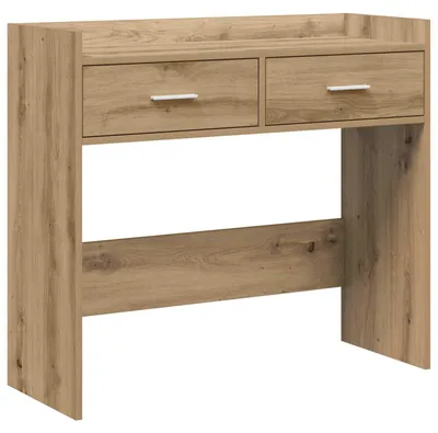 Obrázok produktu pre Konzolový stolík Dub artisan 90 x 35 x 80 cm Kompozitné drevo