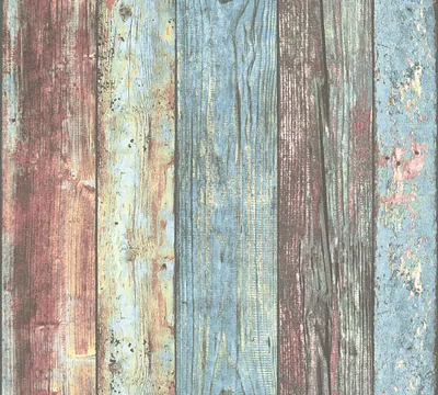Zdjęcie produktu dla A.S. Création Vliestapete Best of Wood`n Stone 2nd Edition Tapete blau bunt 10,05 m x 0,53 m 307231 30723-1