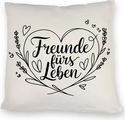 Produktbild von Freunde fürs Leben Kissen Beste Freunde