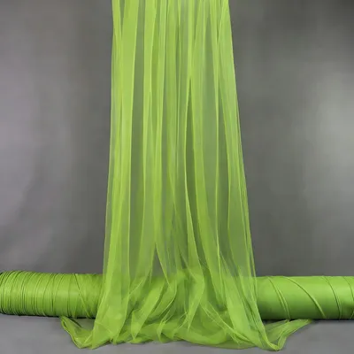 Productafbeelding van Transparante Tüllstof voor Bruiloft, 160 x 100 cm, Groen