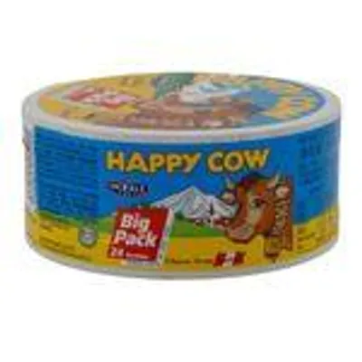 Happy Cow Schmelzkäse 360g – 24 Portionen cremiger Käse aus Österreich