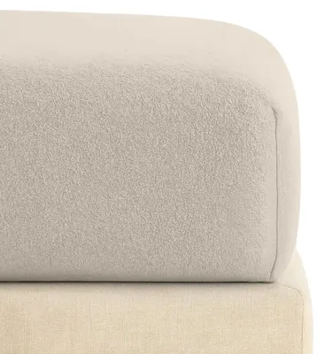 Produktbild von Spannbettlaken Frottee 100% Baumwolle 80x160 cm, 15 cm Steg, Taupe