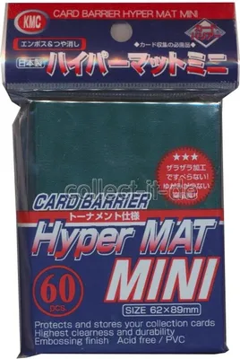 Produktbild von 60 KMC SMALL Sleeves - Hyper Mat Sleeves