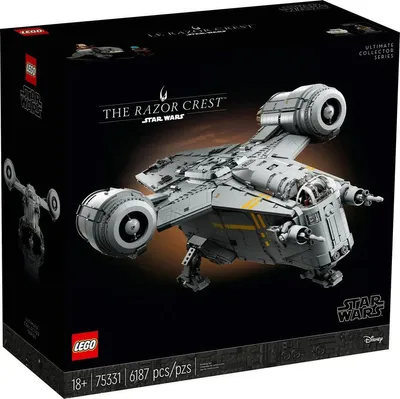 Produktbild von Konstruktionsspiel Lego Star Wars 75331 The Razor Crest Schwarz 6187 Stücke
