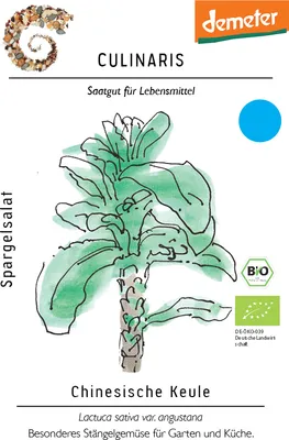 Produktbild von Spargelsalat Chinesische Keule |  Spargelsalatsamen von Culinaris