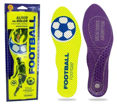 Image de Semelles Footgel pour le football Le gel Thermocrep® absorbe les chocs
