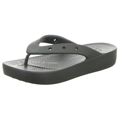 Produktbild von Crocs Pantolette bis 30mm Absatz Classic plattform flip w