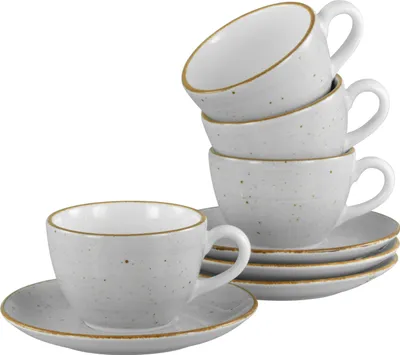 Piatti Naturali Crockery Set For Breakfast For 6 People - 14-Piece Plate Set, Dinner Service - View #13
