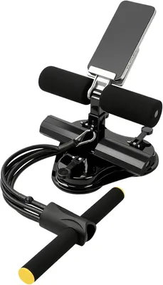 Imagen del producto de Barra para abdominales con 3 ventosas potentes, portátil, para entrenamiento de abdominales