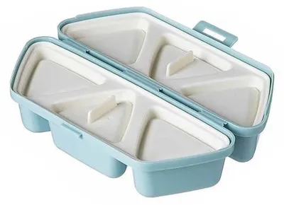 Obrázek produktu pro Sada 6 trojúhelníkových forem na onigiri s nepřilnavým povrchem, tvar srdce a hvězdy, do svačinových krabiček