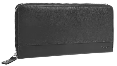 Produktbild von bugatti Geldbörse Atlanta Long Zip Wallet Black schwarz