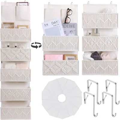 Produktbild von Hängeorganizer 5 Fächer, 134 x 33 x 12 cm, faltbar, für Kinderzimmer