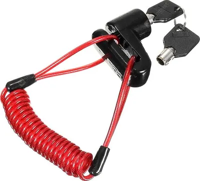 Zdjęcie produktu dla Zabezpieczenie antykradzieżowez linką do Xiaomi M365 / PRO / PRO 2 / 1S / Essential - CZARNY