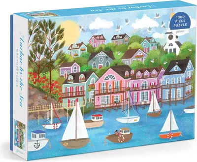 Obrázok produktu pre GALISON Puzzle Prístav pri mori 1000 dielikov