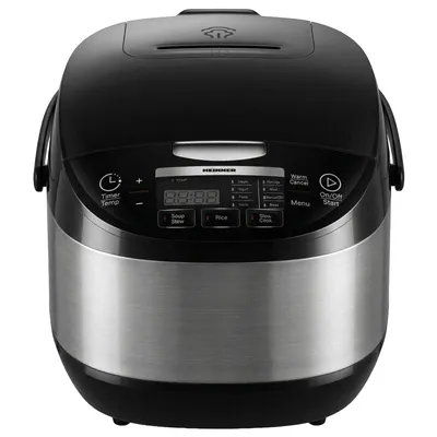 Produktbild von Heinner HMCK-5BK Multikocher 5 L, 770 W, Touch-Control, Timer, Warmhaltefunktion, Schwarz