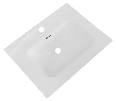 Immagine prodotto di Lavabo consolle d'appoggio in Vetroceramica bianco 61x46.5x14H VA836-60