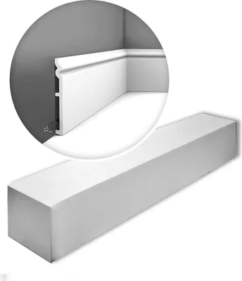 Produktbild von Orac Decor SX206-box LUXXUS Sockelleisten 1 Karton SET mit 9 Stuckleisten | 18 m