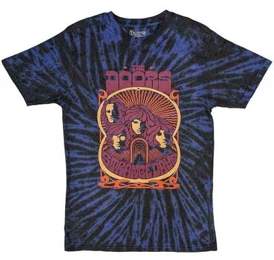 Immagine prodotto di Maglietta The Doors M Strange Days Dip-Dye Blau