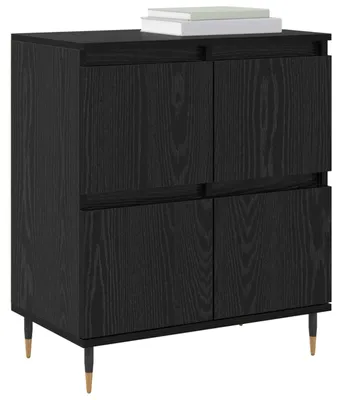 Produktbild von vidaXL Sideboard Schwarz Eichen-Optik 60 x 35 x 70 cm