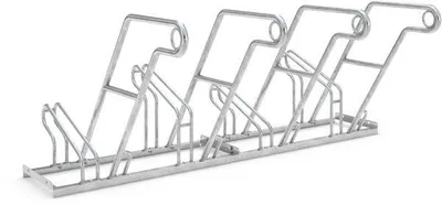 Produktbild von Fahrradständer mit Anlehnbügel 2602 | 2 Räder einseitig | RA 350mm