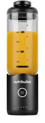 Obrázek produktu pro NutriBullet Flex, Přenosný mixér, 0,59 l, Drcení ledu, 100 W, Černá, Průhledná