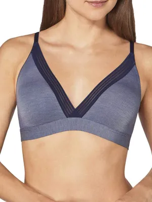 Produktbild von Sloggi Wow Embrace Bralette Ohne Bügel Damen BH , Größe: XS, Farbe: Mehrfarbig (Blue - Light Combination)