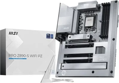 Image de Carte mère MSI PRO Z890-S WIFI PZ, Intel Z890, LGA 1851, ATX, DDR5, Wi-Fi 7